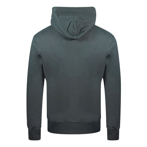 Champion Classic Script Logo Black Zip Hoodie 214719 KK001